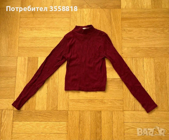 Дамски блузи Bershka, H&M, Stradivarius, pull&bear, снимка 18 - Блузи с дълъг ръкав и пуловери - 54999655