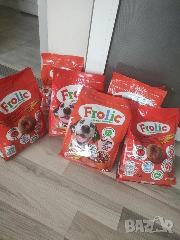 Качествена Деликатесна Храна за кучета FROLIC с Говеждо 2.6кг / 11 евро, снимка 5 - За кучета - 55146984