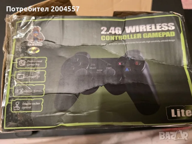 Нова Ретро Конзола за телевизор Game Stick Lite 64GB, снимка 4 - Други игри и конзоли - 55354778