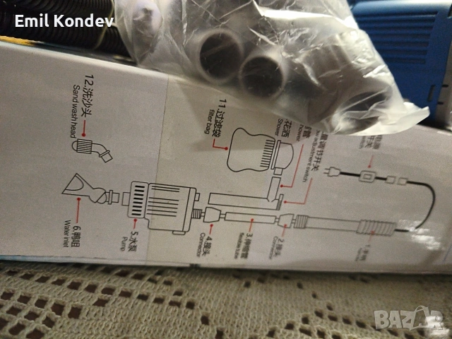 аквариум помпа нова пробвана работи , снимка 4 - Оборудване за аквариуми - 54358874
