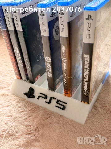 Стойка за PlayStation дискове, снимка 2 - Игри за PlayStation - 54089889