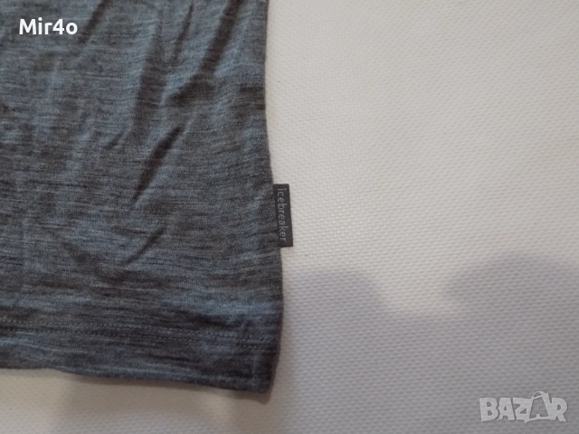 блуза icebreaker merino wool тениска фанела туризъм екип худи суичър елек планина мъжка оригинална M, снимка 3 - Спортни дрехи, екипи - 53989728