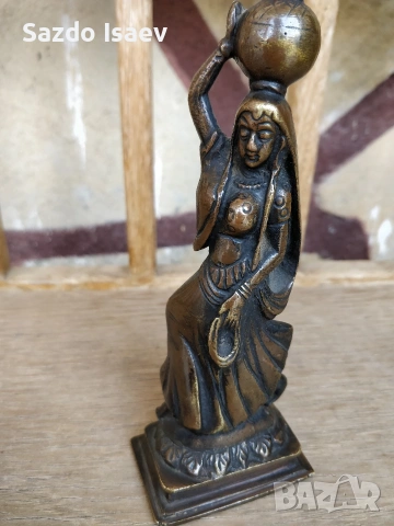 бронзова фигура , снимка 5 - Статуетки - 55076315