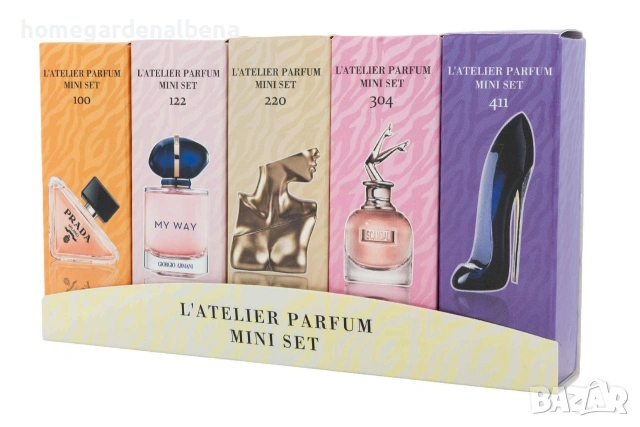 🌟 Комплект парфюми за нея и него – 5 x 20 ml 🌟
