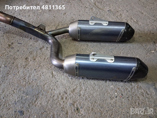 honda crf 450 2013 fmf ауспух генерация титан, снимка 5 - Части - 54980695