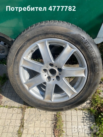 Джанти с гуми бмв е60, снимка 3 - Автомобили и джипове - 53981626