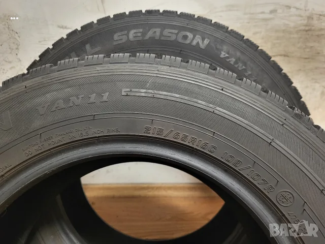 2 бр. 215/65/16C Falken / бус всесезонни гуми, снимка 7 - Гуми и джанти - 55086261