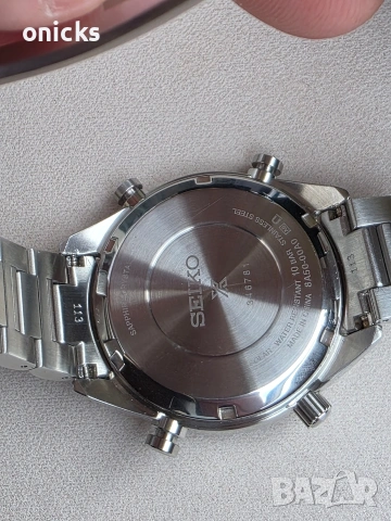Seiko Prospex SFJ001P1 Solar Chronograph Speedtimer , снимка 8 - Мъжки - 55141872