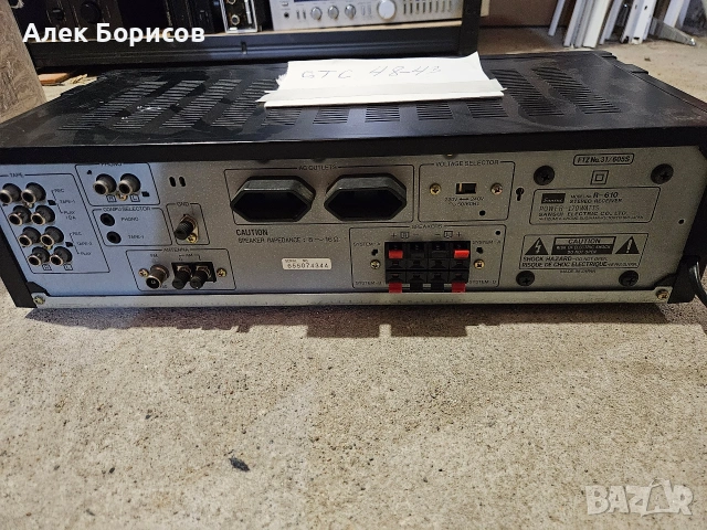 Ресийвър Sansui R-610, снимка 6 - Ресийвъри, усилватели, смесителни пултове - 54879645