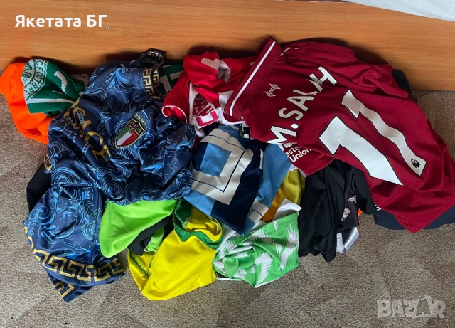 Продавам 101 оригинални футболни тениски  плюс 5бр оригинални шорти+ подарък , снимка 6 - Футбол - 54574427