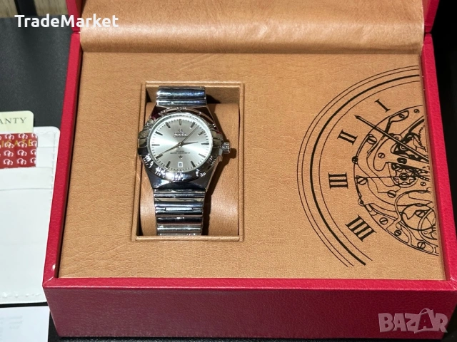 Нов Часовник Omega Constellation 39mm , снимка 3 - Мъжки - 54382834