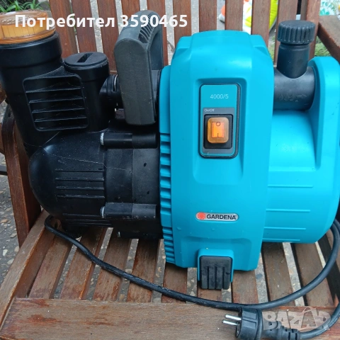 Водна помпа Gardena, снимка 2 - Напояване - 55195764