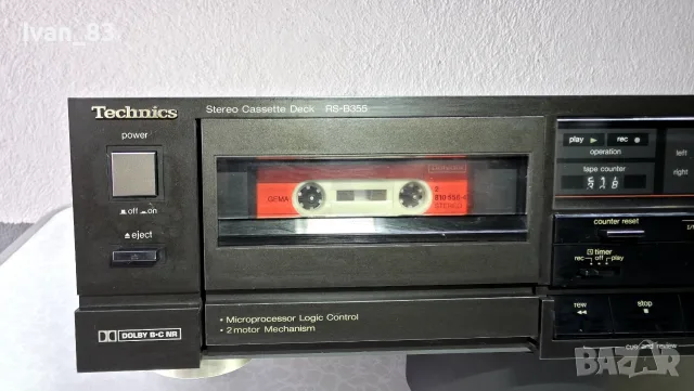 Дек Technics RS-B355 , снимка 2 - Декове - 55349454