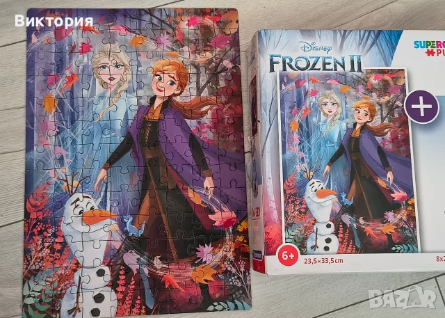 Сет пъзели, Frozen, Елза и Ана , снимка 6 - Образователни игри - 55367768
