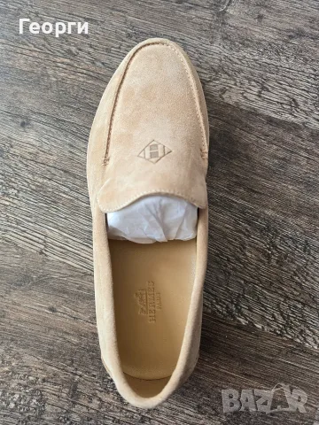 Мъжки мокасини Hermes, снимка 5 - Мокасини - 55445476