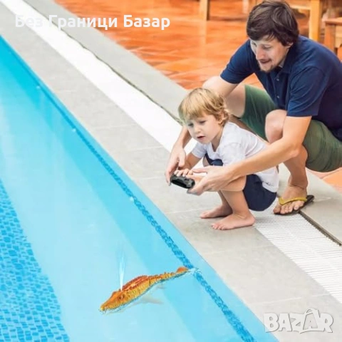Нов Дистанционен воден динозавър играчка за басейн вана езеро деца с LED светлина, снимка 6 - Образователни игри - 54432284