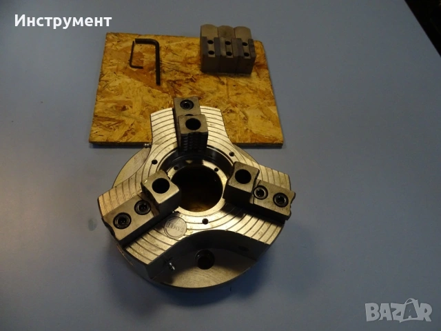 Клинозатегателен патронник GAMET typ 190(160Na1) power chuck 1800min-1, снимка 6 - Резервни части за машини - 54915936