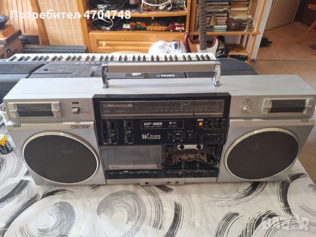 Касетофон Sharp 565 за части, снимка 2 - Части и Платки - 54005350
