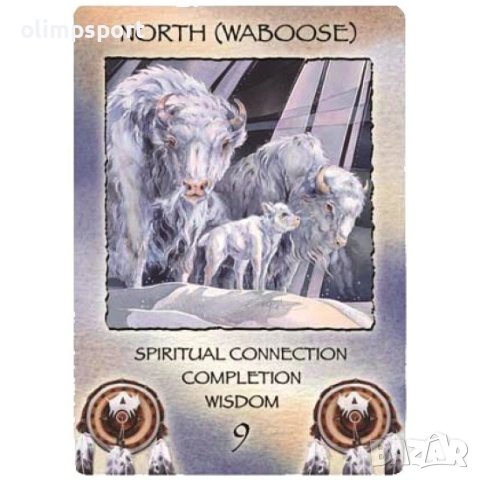 Карти Оракул Spirit of the Wheel mediation deck , снимка 2 - Карти за игра - 54176886