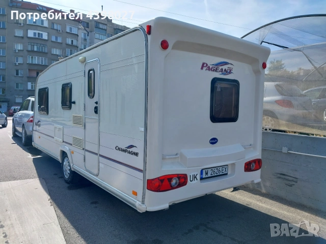 Каравана Bailey Pageant Series 6 РЕГИСТРИРАНА, снимка 2 - Каравани и кемпери - 51119094