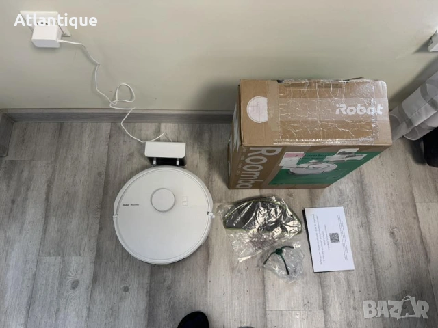 Прахосмукачка робот iRobot Roomba Combo 105 - 7000Pa [Бяла], снимка 2 - Прахосмукачки - 54492408