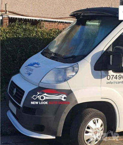 Хром огледала сенник дефлектор ducato boxer jumper
