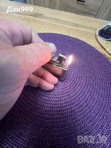 Бензинова посребрена запалка Rowenta  snap, снимка 4 - Запалки - 54229269