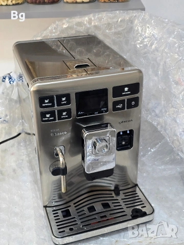 Philips Saeco Exprelia Inox кафе робот , снимка 3 - Кафемашини - 54601794
