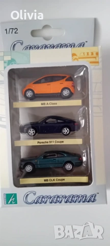1:72 Cararama, Mercedes, Land Rover, BMW, VW, T1 porsche set, снимка 3 - Колекции - 54453729