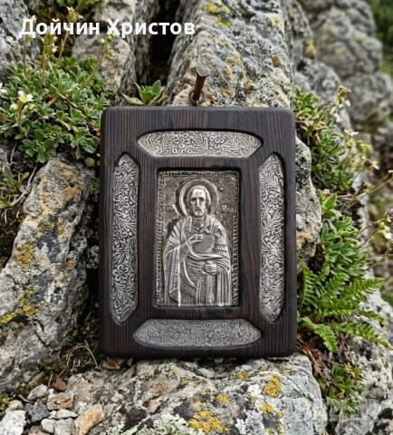 Свети Мина , снимка 3 - Икони - 54546402