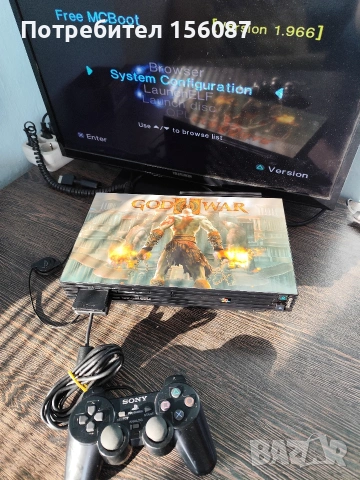 ✅ PS2 GOD OF WAR SKIN хакнат 100+ игри HDD