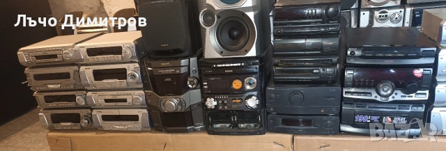 Аудио системи SONY - PANASONIC - AIWA- PHILIPS -JVC - SHARP - TECHNICS , снимка 12 - Аудиосистеми - 51622720