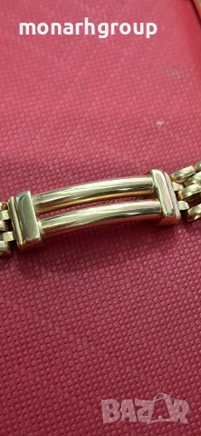 Златна гривна 18к, снимка 6 - Гривни - 54368666