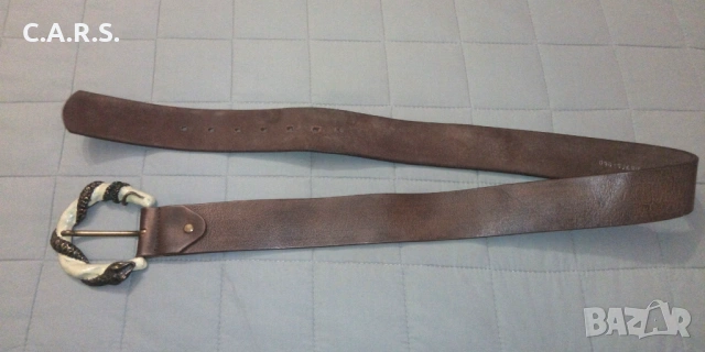 Кожен колан Rino Leather - Made in Italy, снимка 2 - Колани - 54320219
