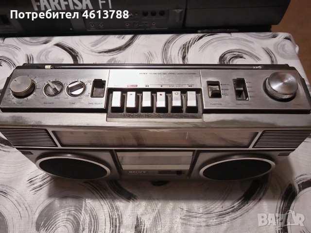 РадиоКасетофон Сони , снимка 3 - Радиокасетофони, транзистори - 55125085