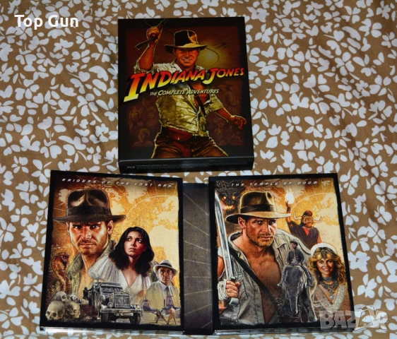Блу Рей Индиана Джоунс Четирилогия Blu Ray Indiana Jones, снимка 3 - Blu-Ray филми - 44024938