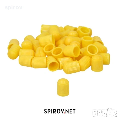 Капачки за автомобилни винтили за гуми – 100 бр., снимка 3 - Аксесоари и консумативи - 53951608