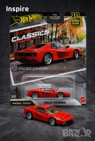 Hot Wheels Premium - Ferrari Testarossa 