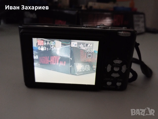 Фотоапарат Panasonic Lumix DMC-FX12 7Mpix, снимка 3 - Фотоапарати - 54483262