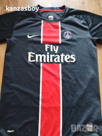 paris saint-germain x NIKE 2008-09 shirt l. boys - юношеска колекционерска тениска 158-170см. , снимка 3 - Детски тениски и потници - 54538921
