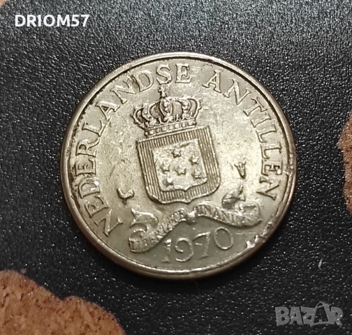 Монети Нидерландски Антили - 3 бр. [1970-1985], снимка 6 - Нумизматика и бонистика - 54099013