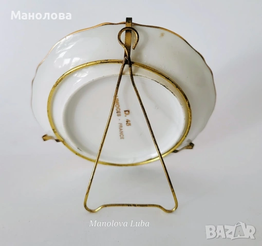 Порцелан Limoges, снимка 3 - Други ценни предмети - 55255679