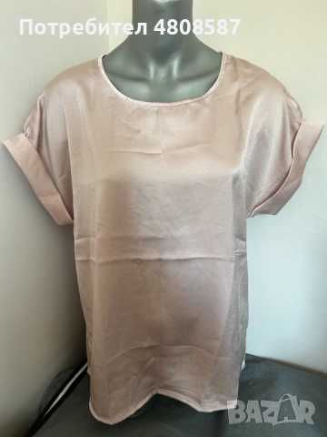 Нова дамска блуза с къс ръкав, снимка 2 - Тениски - 54358927