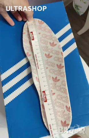 Нови Adidas ORIGINALS Gazelle 43 1/3, снимка 8 - Маратонки - 55344087