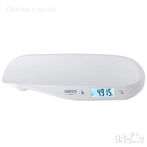 Бебешка електронна везна Camry – с ГАРАНЦИЯ Прецизно измерване до 20 кг с HOLD функция и LCD дисплей