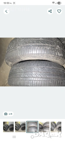 4бр.летни гули bridgestone 195/65/15, снимка 2 - Гуми и джанти - 54742389