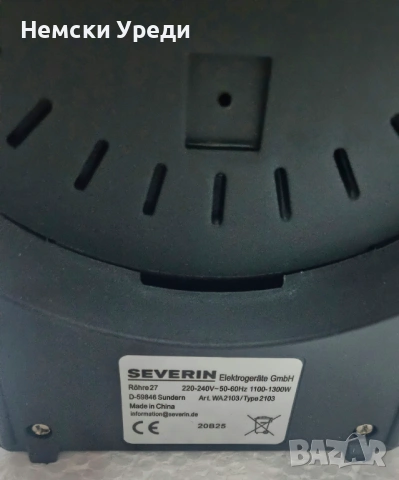 Гофрети Severin 1300W, снимка 3 - Гофретници - 54606842