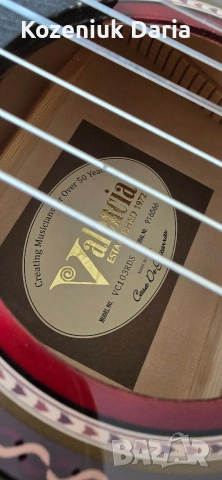 китара VC103RDS цвят бургунди