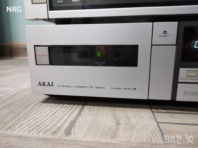 Akai аудио система - Тунер-Дек-Усилвател, снимка 7 - Аудиосистеми - 54370203