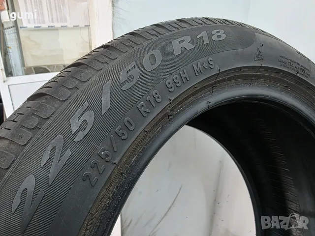 2бр зимни гуми 225/50/18 PIRELLI L06264, снимка 4 - Гуми и джанти - 55371798
